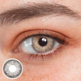 Bellatrix Grey Coloured Contact Lenses